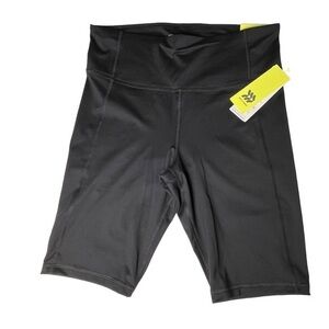 NWT Women’s all in motion Workout Bike Shorts 10.5” Activewear XL Black